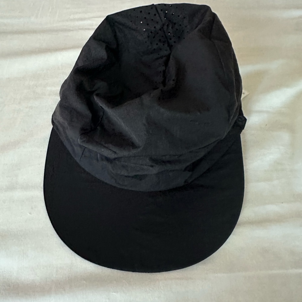 Black Lululemon Running Cap